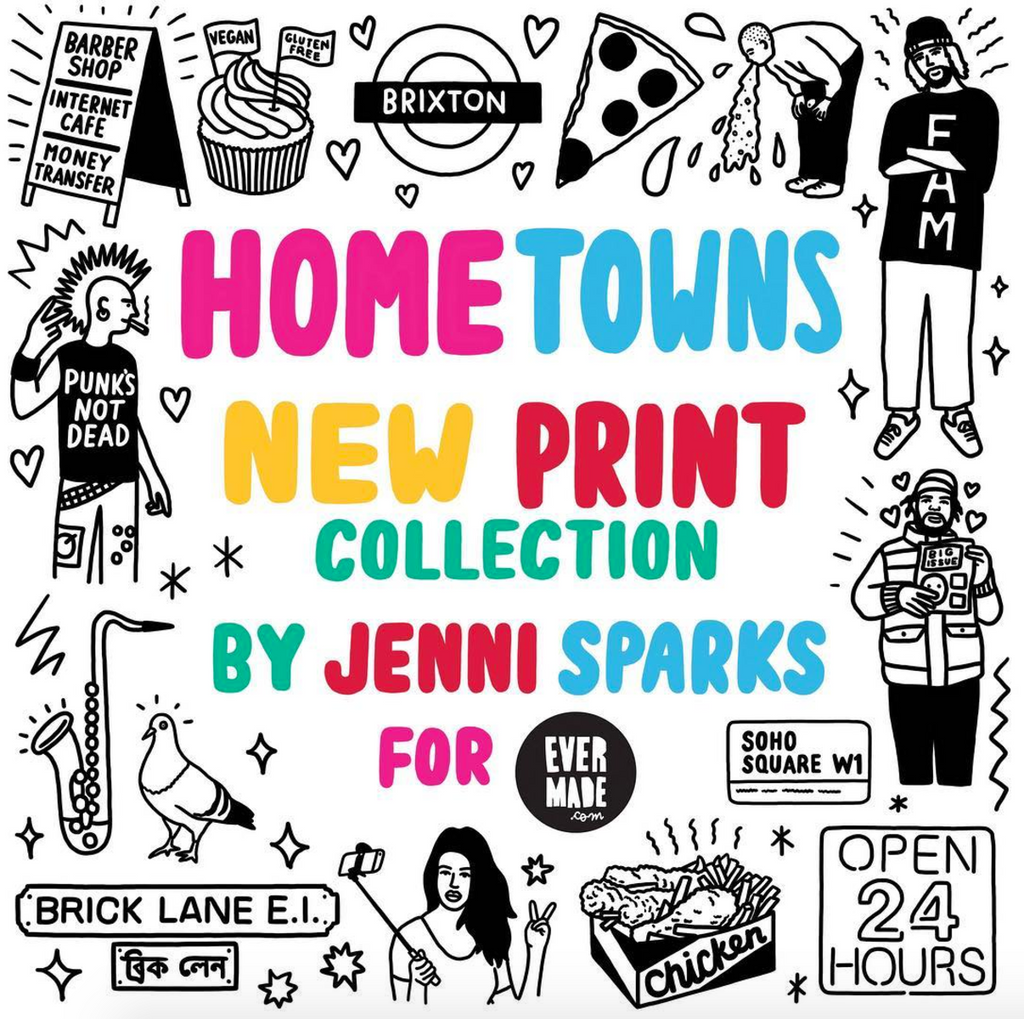 'Hometowns' launch party with Jenni Sparks and Evermade