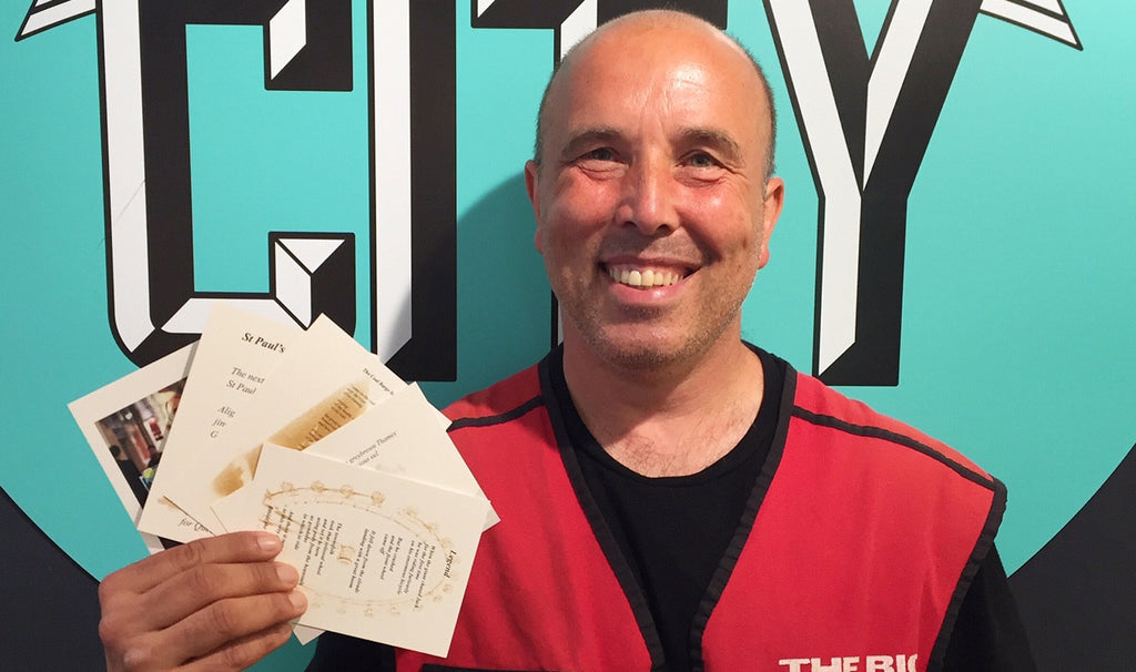 WBTC partners with local Big Issue vendor to sell his poems