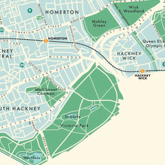 Hackney Map