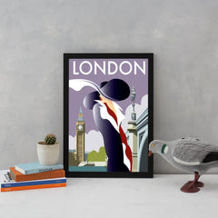 London Art Deco Woman Art Lifestyle Dave Thompson for We Built This City 3
