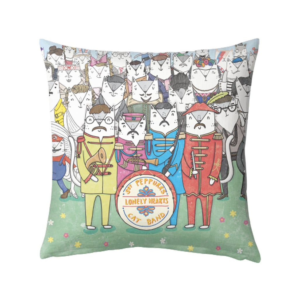 Sgt Peppurrs Cushion Homeware - Cushions Katie Ruby Miller for We Built This City 1