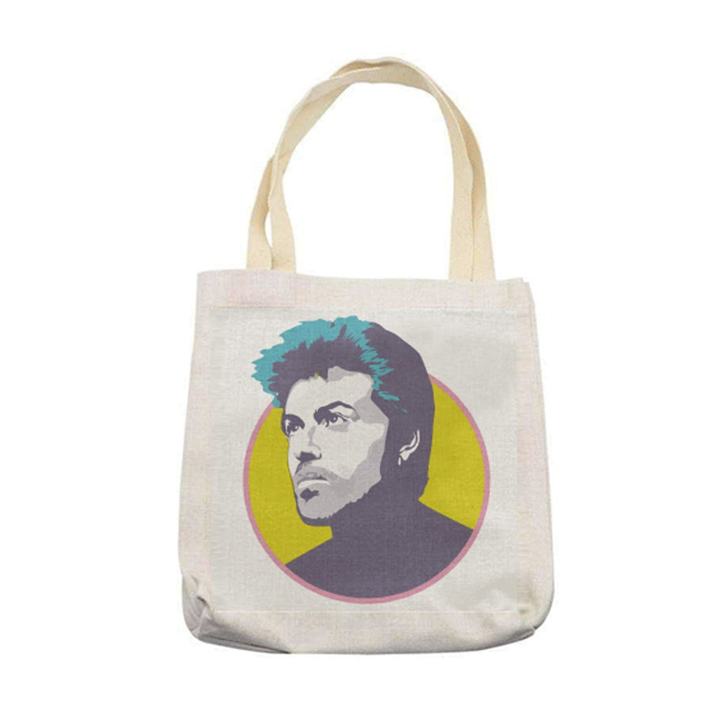 george michael wham tote linen bag careless whisper freedom 90 90s for We Built This City 1