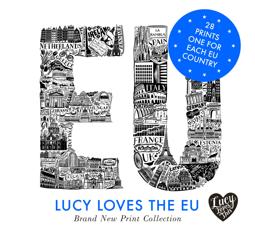 Exhibition: 'Lucy Loves The EU' by LucyLovesThis