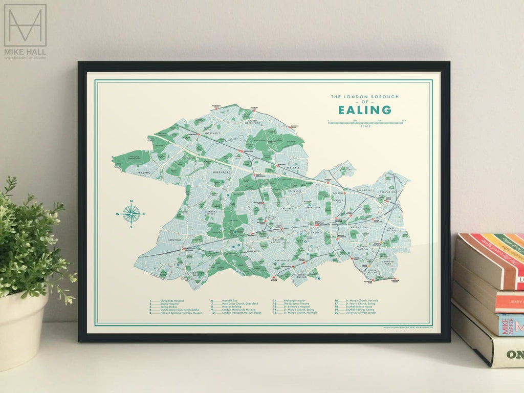 Ealing Map