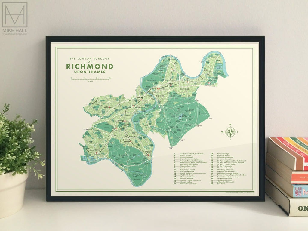 Richmond Upon Thames Map