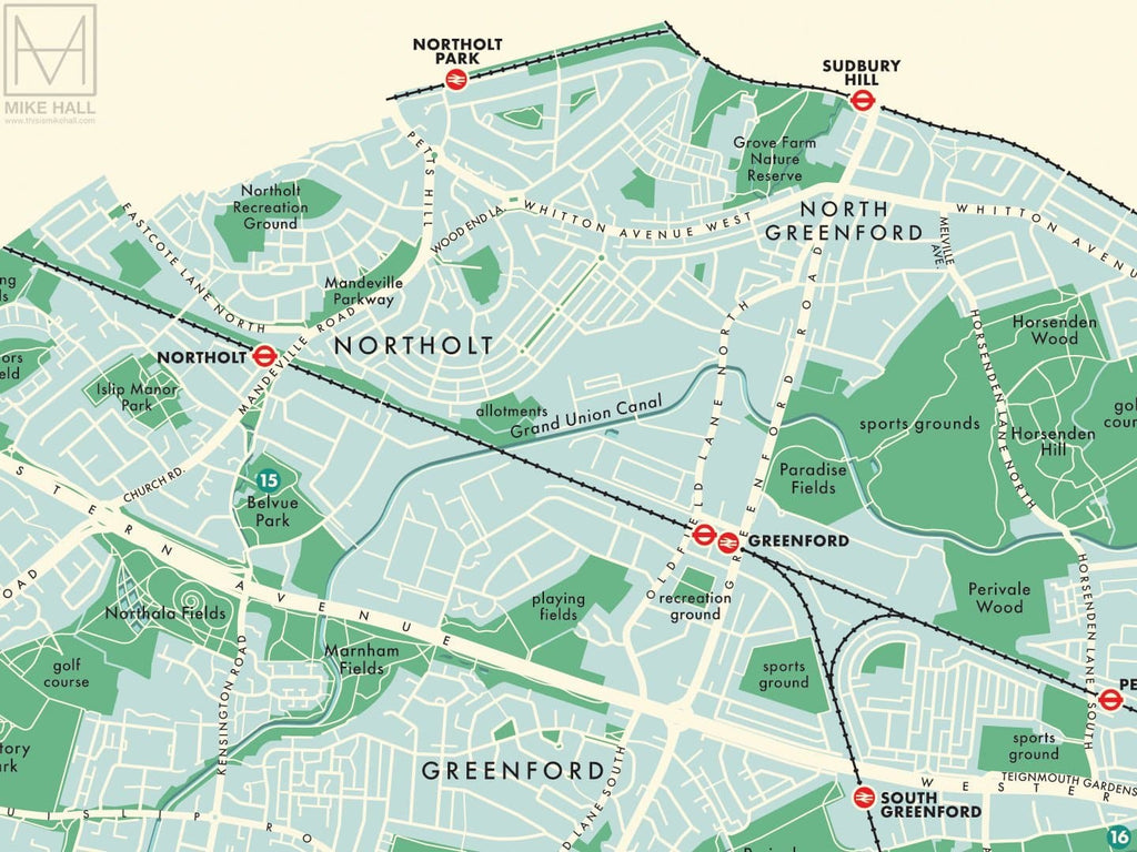 Ealing Map