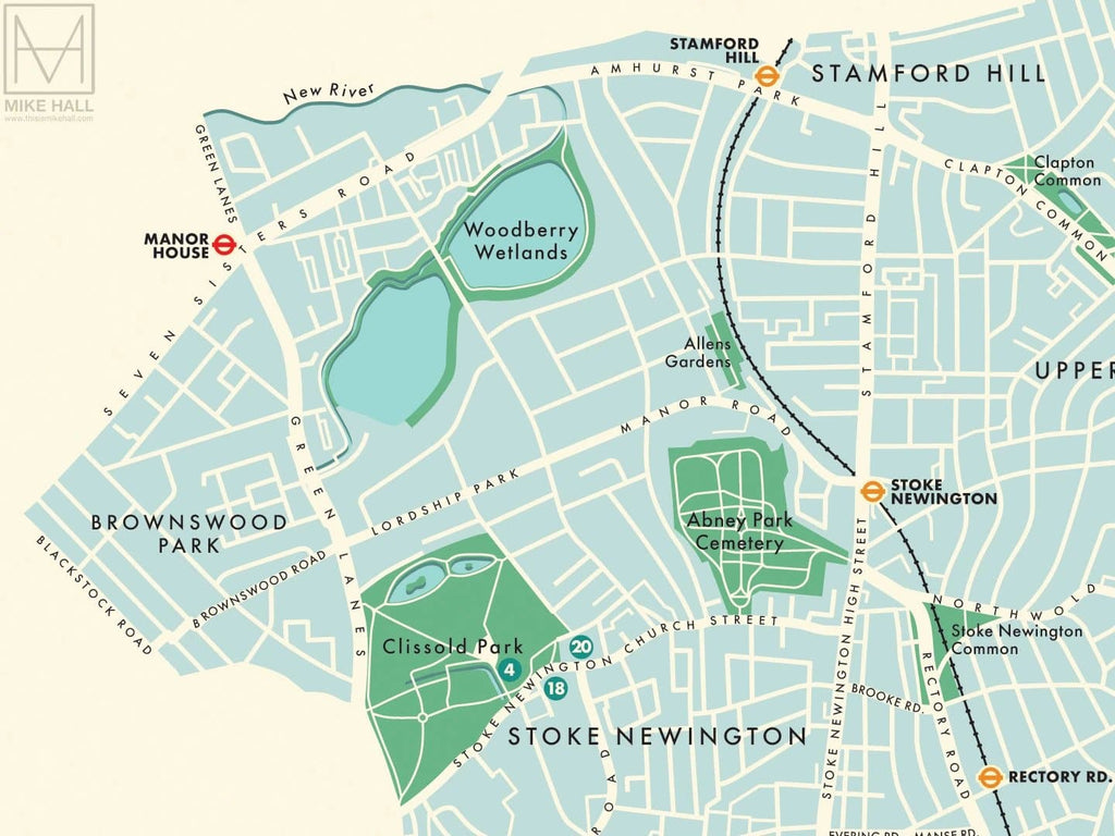 Hackney Map