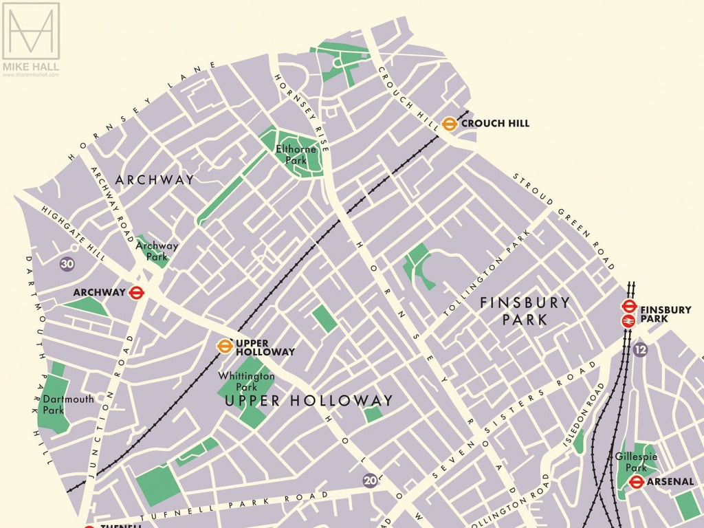 Islington Map
