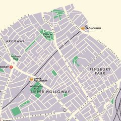 Islington Map