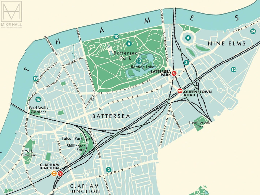 Wandsworth Map