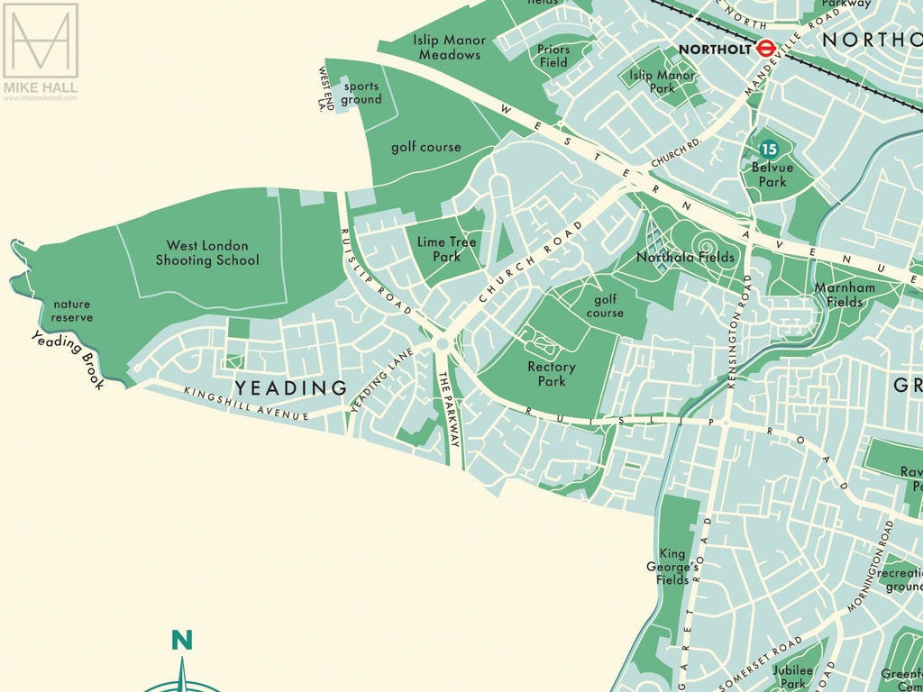 Ealing Map