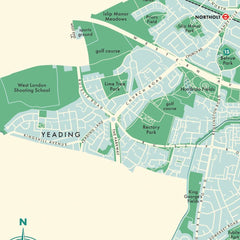 Ealing Map