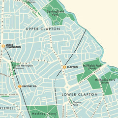 Hackney Map