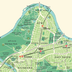 Richmond Upon Thames Map