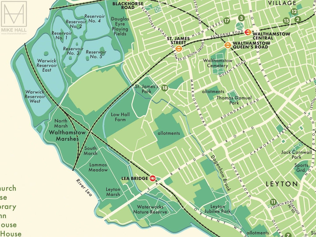 Waltham Forest Map