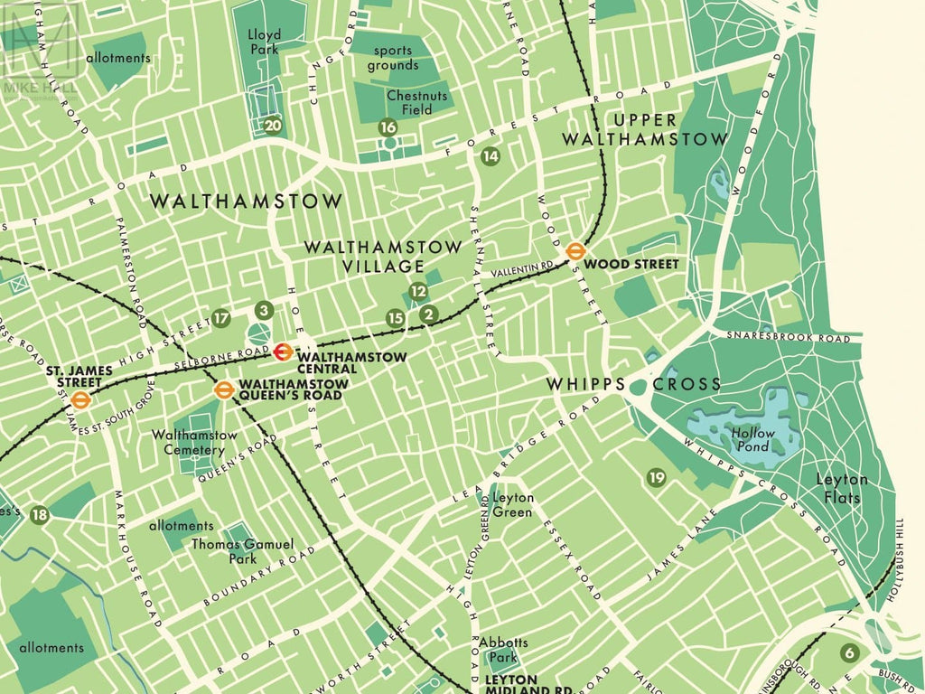 Waltham Forest Map