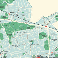 Ealing Map