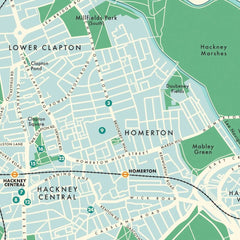 Hackney Map