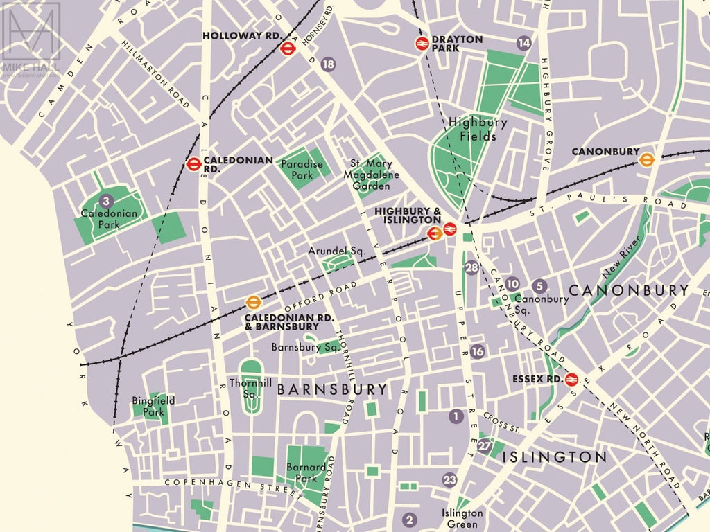 Islington Map