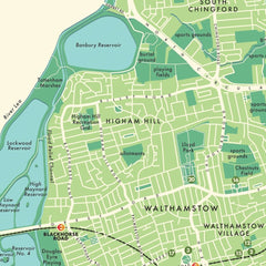 Waltham Forest Map