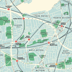 Ealing Map