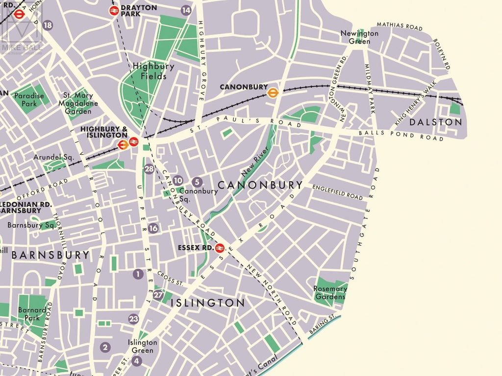 Islington Map