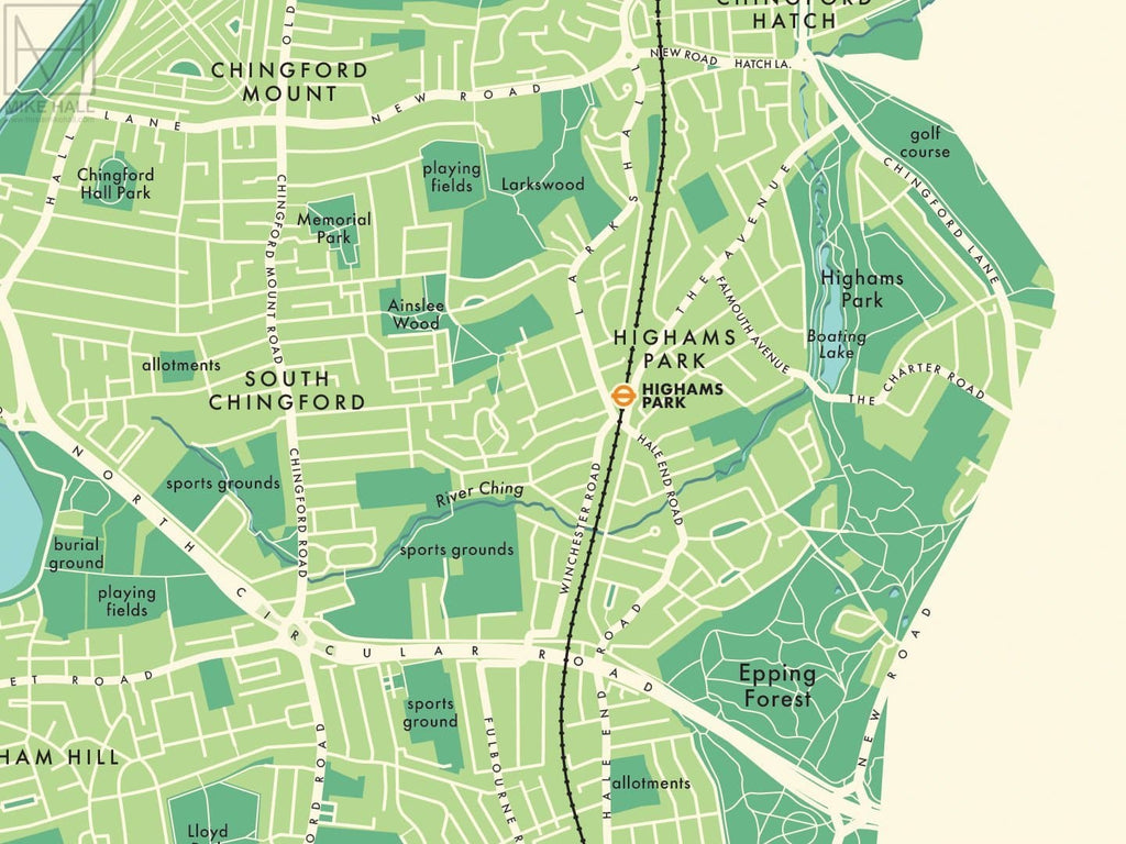 Waltham Forest Map