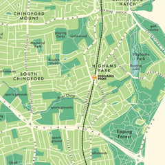 Waltham Forest Map