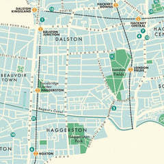 Hackney Map
