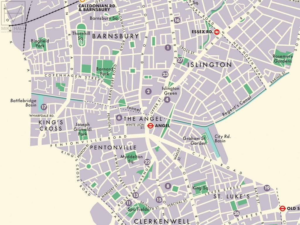 Islington Map