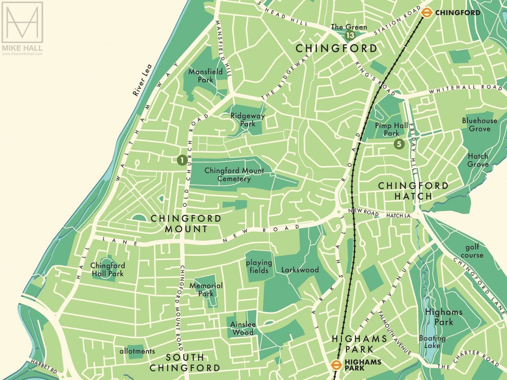 Waltham Forest Map