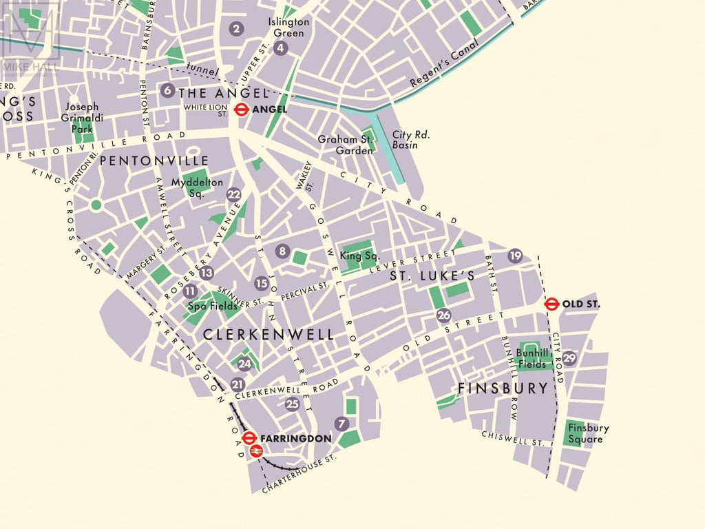 Islington Map