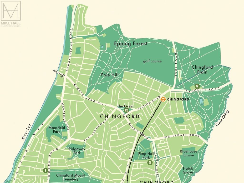 Waltham Forest Map