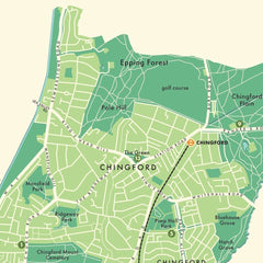 Waltham Forest Map