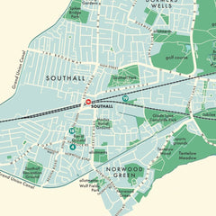 Ealing Map