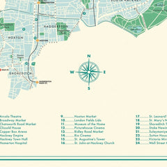 Hackney Map
