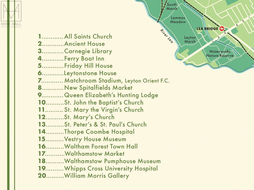 Waltham Forest Map