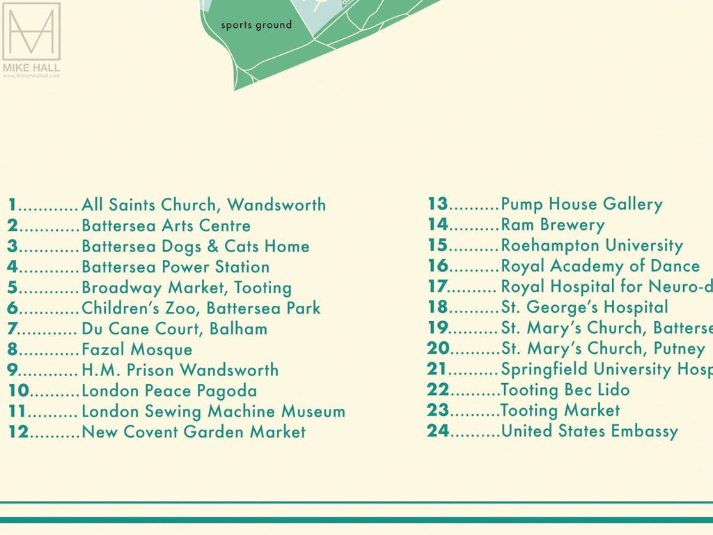 Wandsworth Map