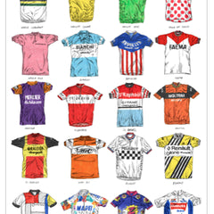 Cycling Jerseys Art Sport David Sparshott for We Built This City 2