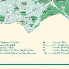 Ealing Map