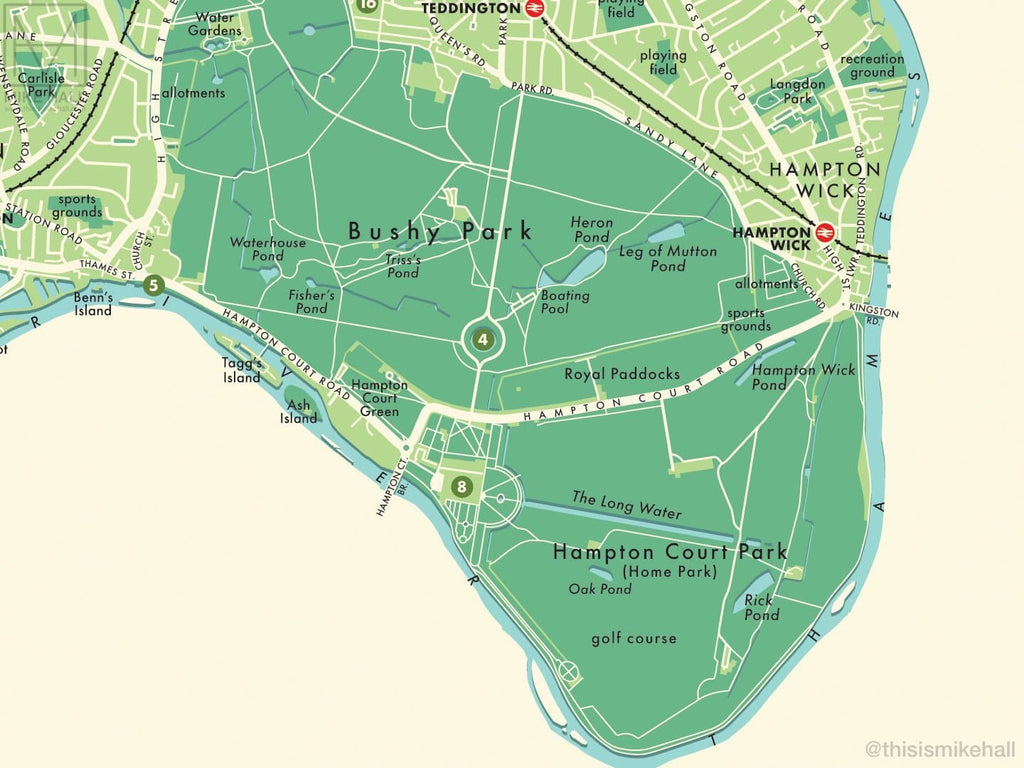 Richmond Upon Thames Map