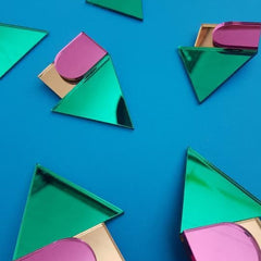 Geometric Hair Slide Jewellery - Hair Accessories Fizz Goes Pop for We Built This City 4