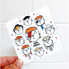 David Meowie Coaster Homeware - Coasters Katie Ruby Miller for We Built This City 2