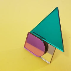 Geometric Hair Slide Jewellery - Hair Accessories Fizz Goes Pop for We Built This City 2