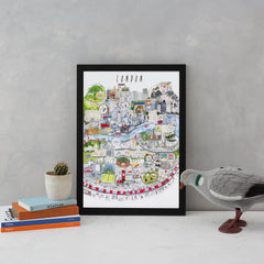 London Mapped Out Art Map Maisie Paradise Shearring for We Built This City 2