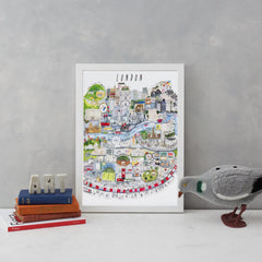 London Mapped Out Art Map Maisie Paradise Shearring for We Built This City 3