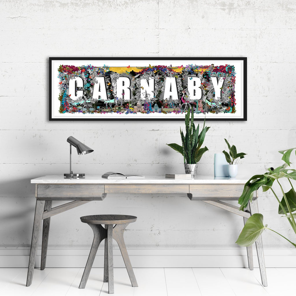 Carnaby Letur at Night