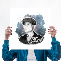 Thomas Shelby Peaky Blinders 50 x 50cm print for We Built This City 1