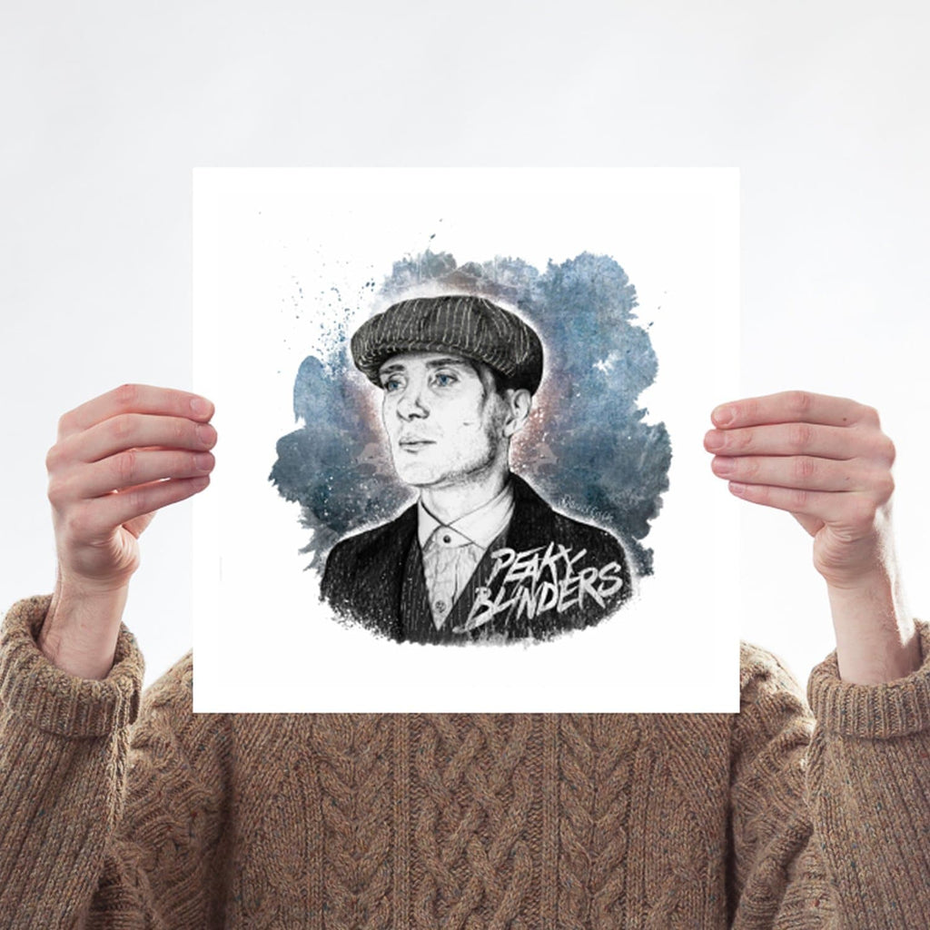 Thomas Shelby Peaky Blinders 30 x 30cm print for We Built This City 2