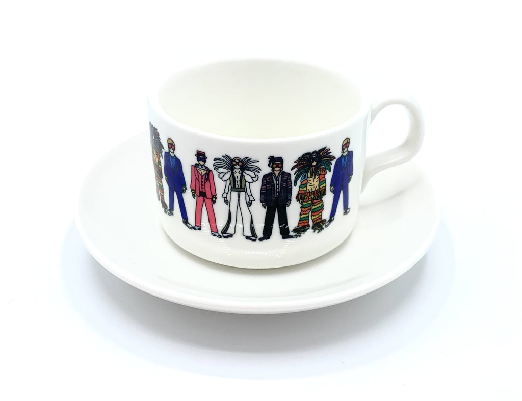 elton john mug cup saucer rocket man for We Built This City 4